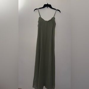 A New Day Olive Green Maxi Dress